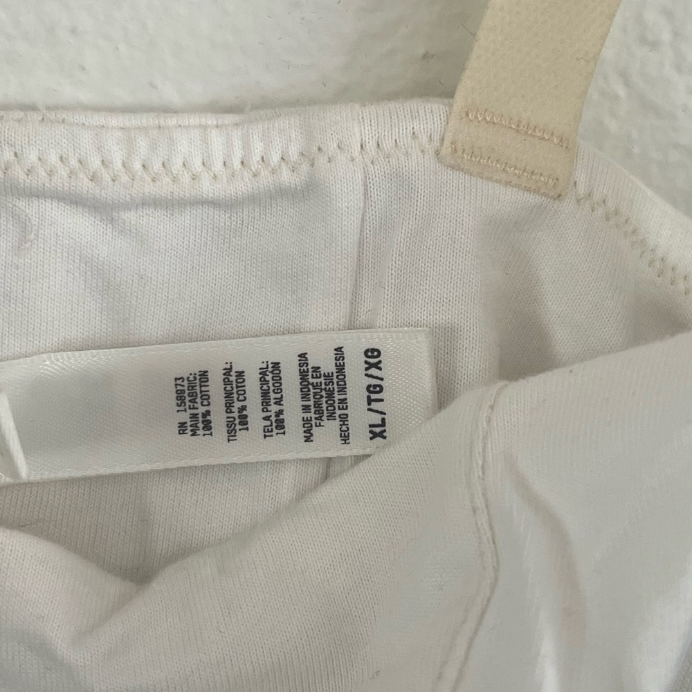 SKIMS White Bustier Top - Size XL - Picture 2 of 5